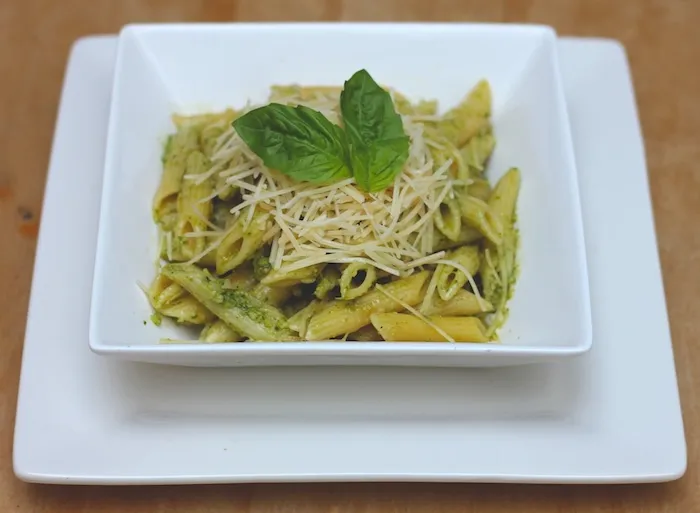 Pasta al pesto de Flat White Condesa