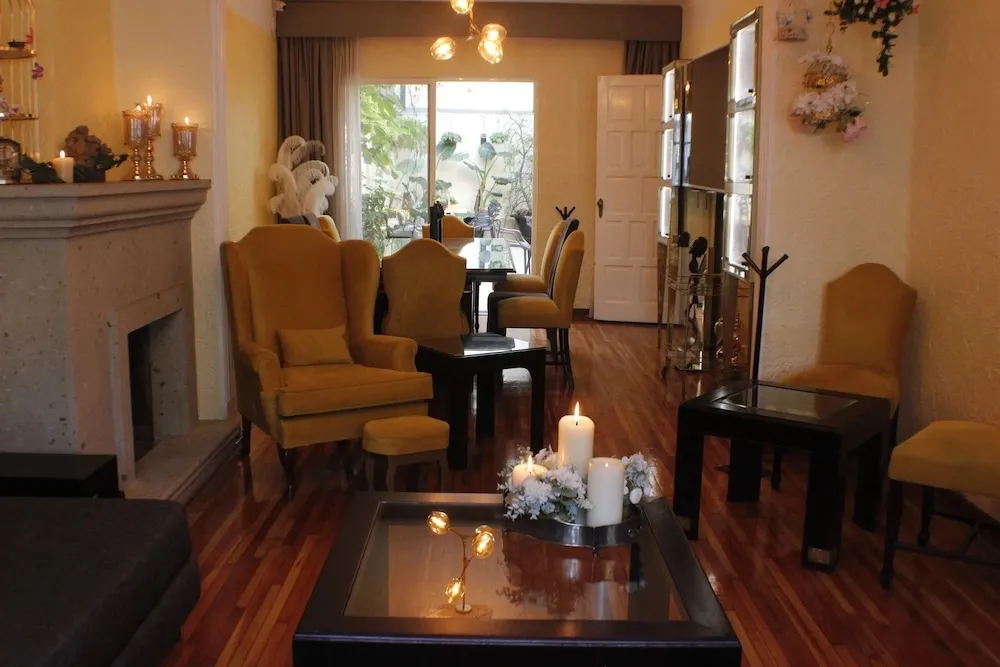 Sala comedor privada de Flat White Condesa